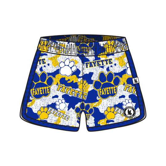 Girls & Womens Fayette Elementary Camo Short
