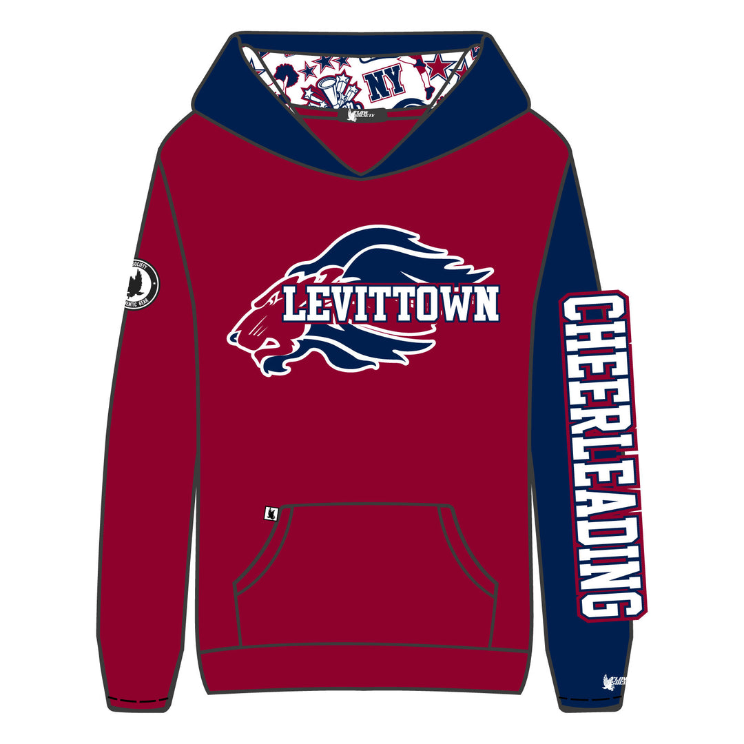 Youth & Adult Levittown Cheerleading Hoodie