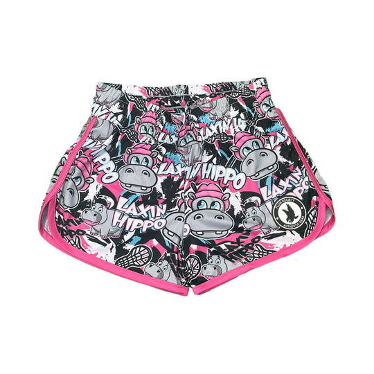 Girls & Womens Laxin' Hippo Short