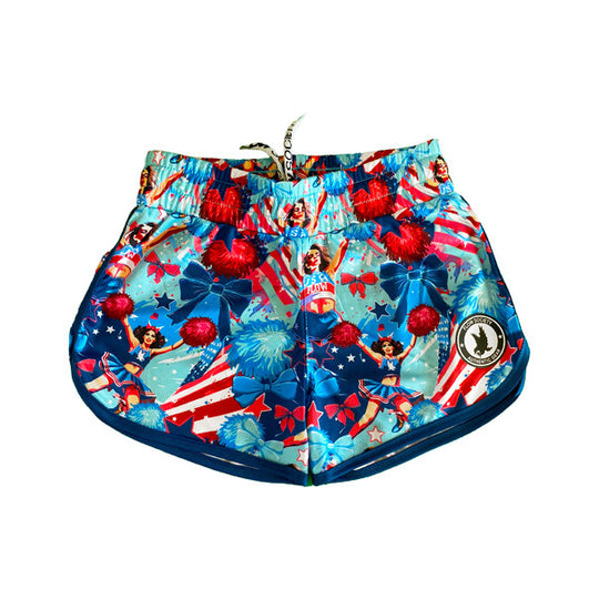 Girls & Womens Flow USA Cheer Short