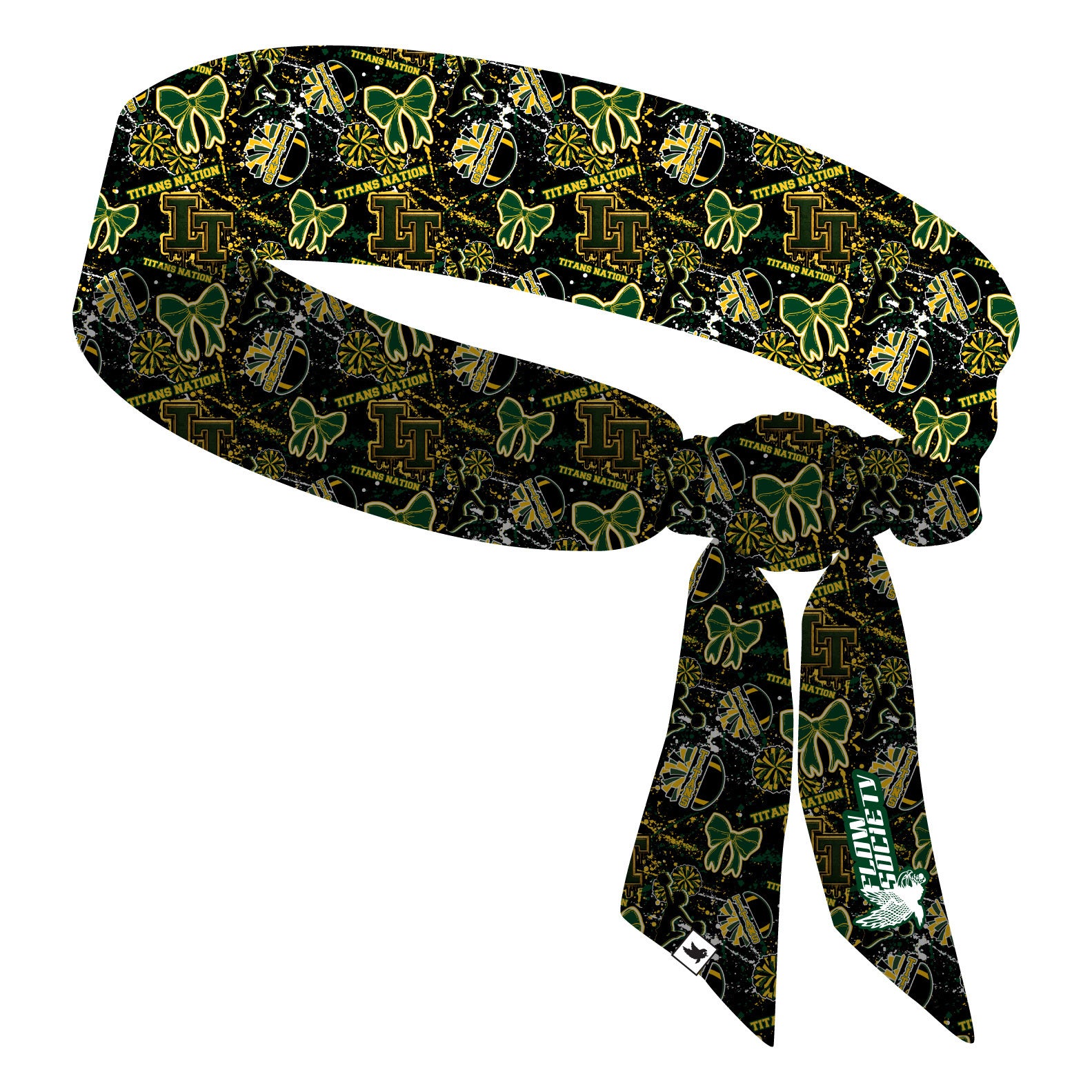 Youth Lynbrook Titans Cheer Headband