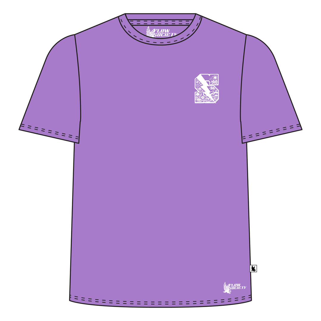 Youth & Adult Sayville Golden Flashes Light Purple Tee Shirt