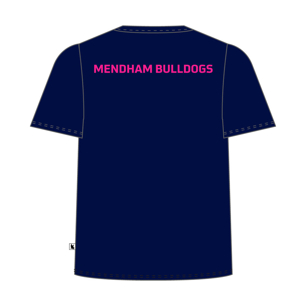 Youth & Adult Mendham Bulldogs Pink Logo Tee Shirt