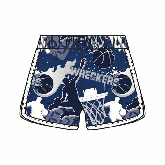 Girls & Womens Westport Wreckers PAL Hoops Short - 3 colors!
