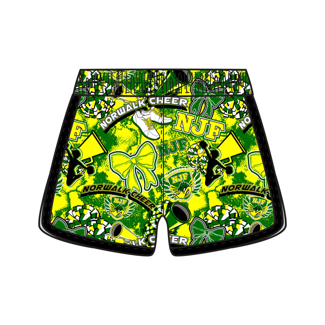 Girls & Womens Norwalk Ducks Cheer Short