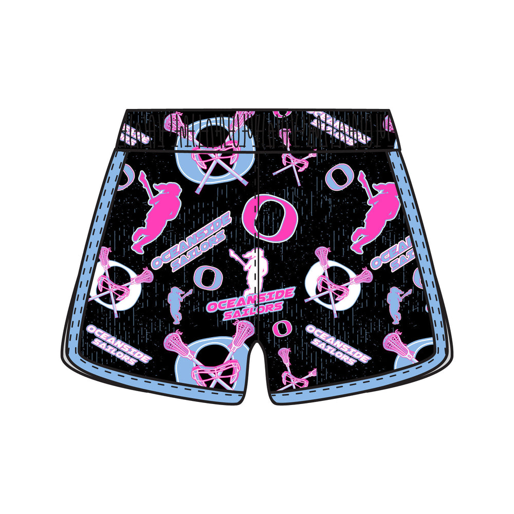 Girls & Womens Oceanside Lacrosse Short