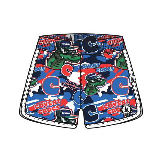 Girls & Womens Covert Crocs RVC Camo Short