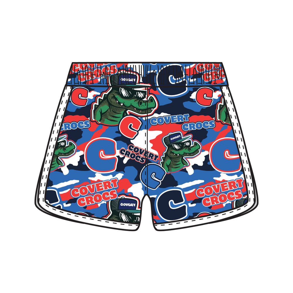 Girls & Womens Covert Crocs RVC Camo Short