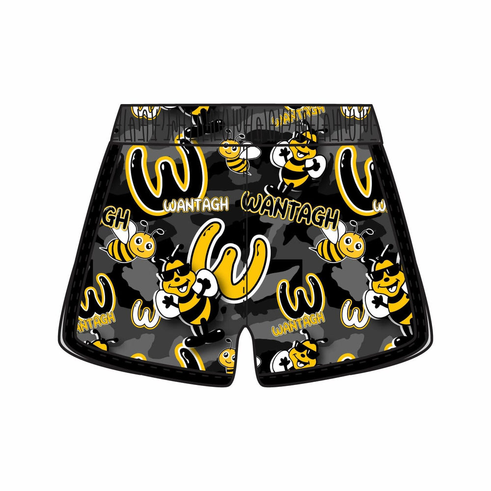 Girls & Womens Wantagh Bees Camo Short