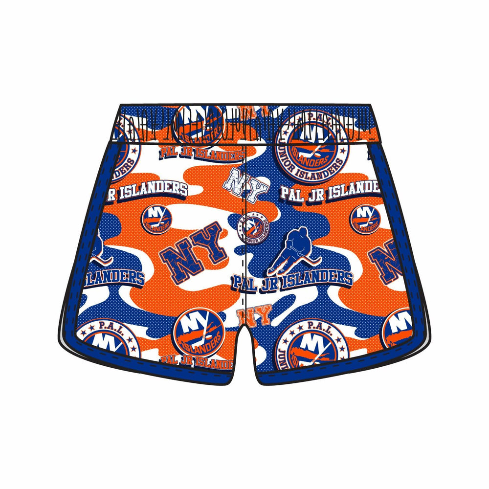 Girls & Womens PAL Jr Islanders Hockey Camo Short
