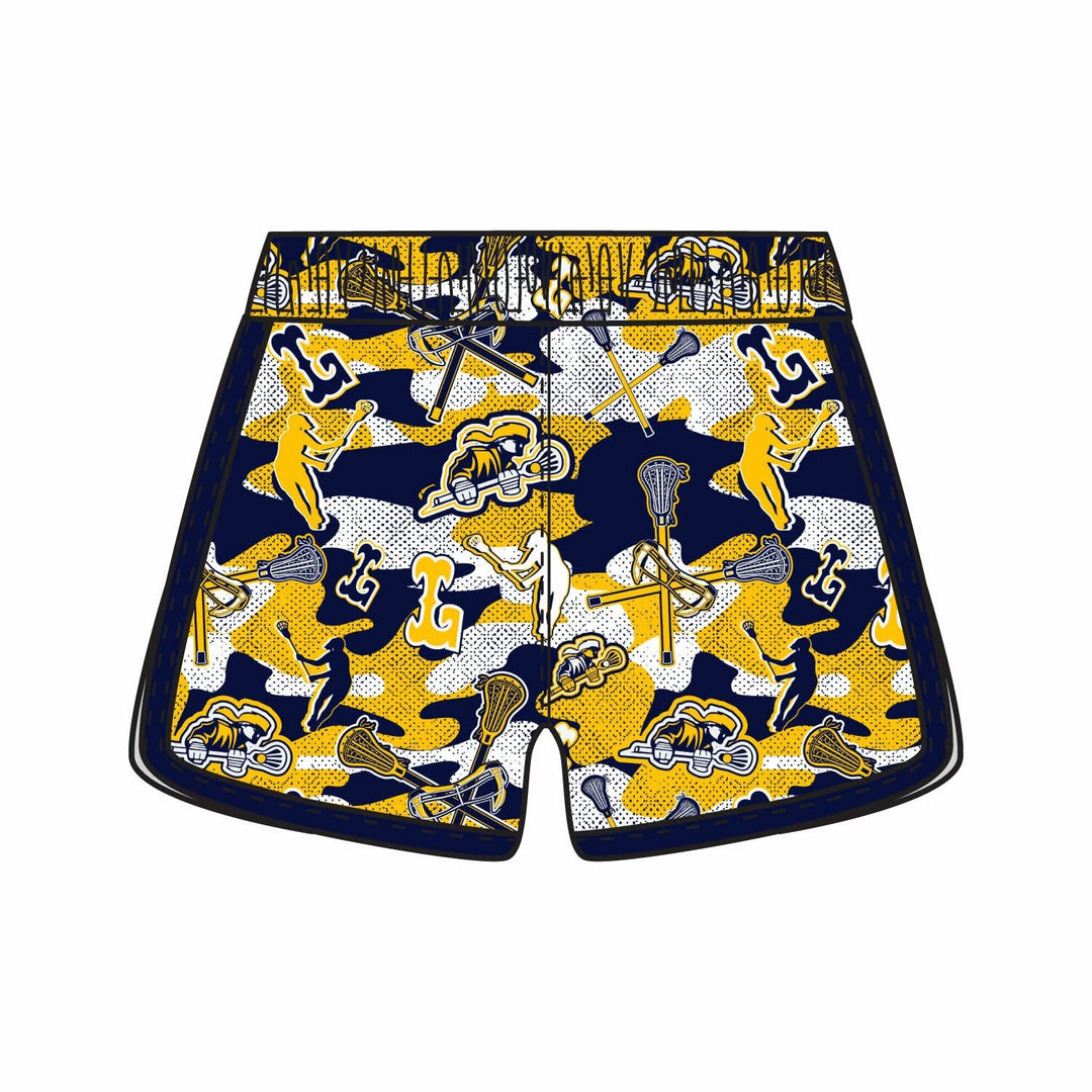 Girls & Womens Lynnfield Lacrosse Camo Short