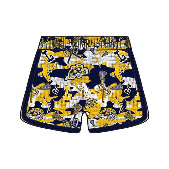 Girls & Womens Lynnfield Lacrosse Camo Short