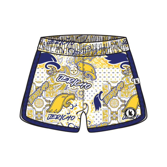 Girls & Womens Jericho Jayhawks Paisley Short - 2 colors!