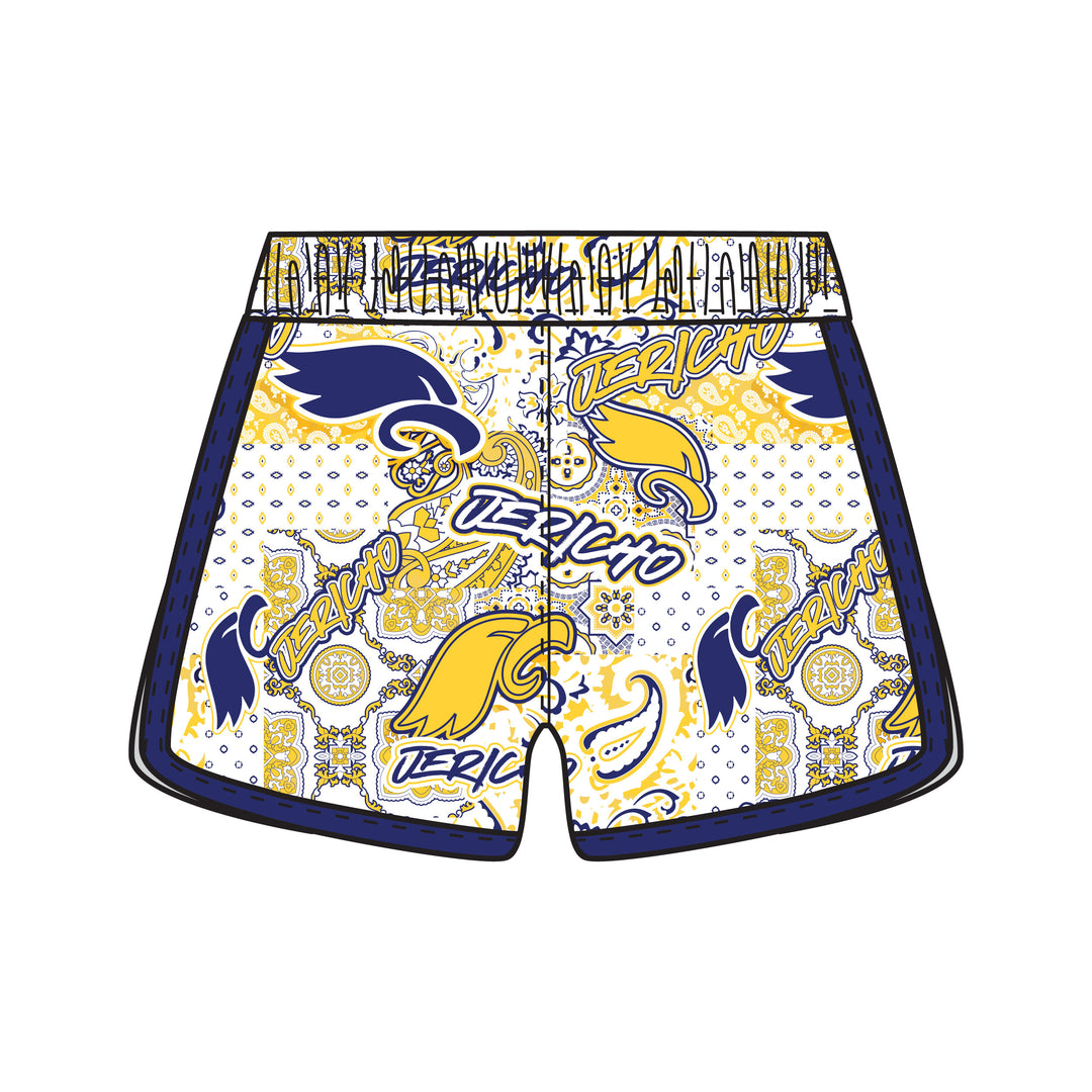 Girls & Womens Jericho Jayhawks Paisley Short - 2 colors!