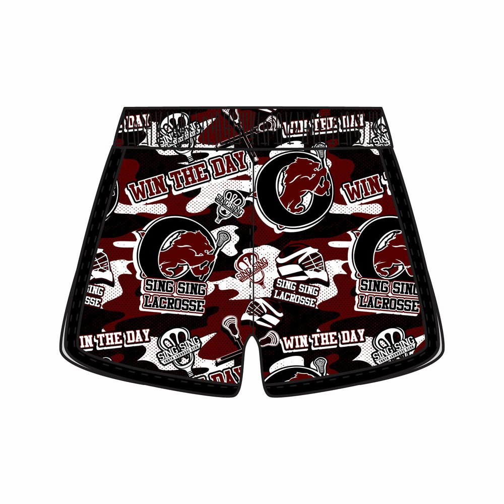Girls & Womens Sing Sing Lacrosse Camo Short