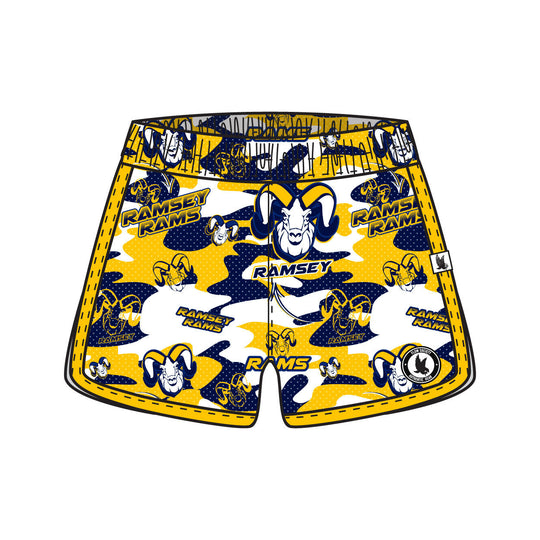 Girls & Womens Ramsey Rams Camo Short - 2 colors