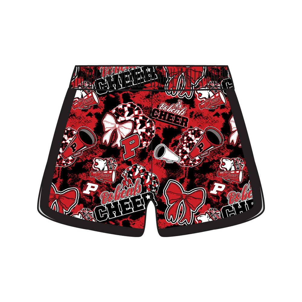 Girls & Womens Plainedge Bobcats Cheer Short