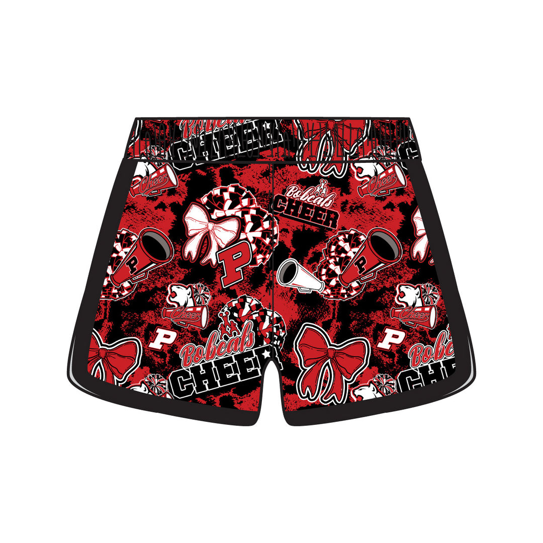 Girls & Womens Plainedge Bobcats Cheer Short