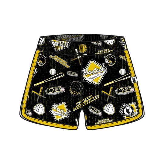 Girls & Womens WLL Baseball Short