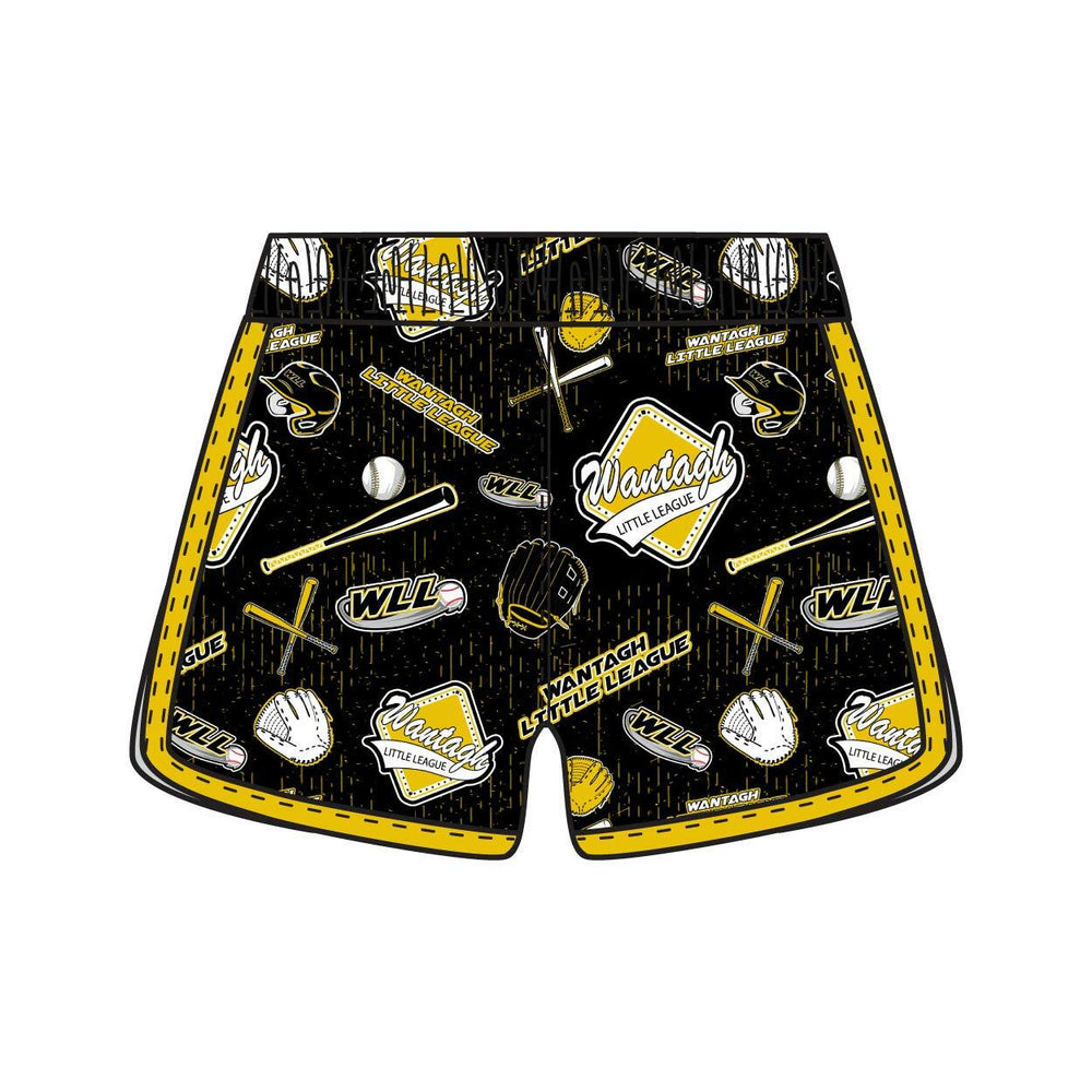Girls & Womens WLL Baseball Short