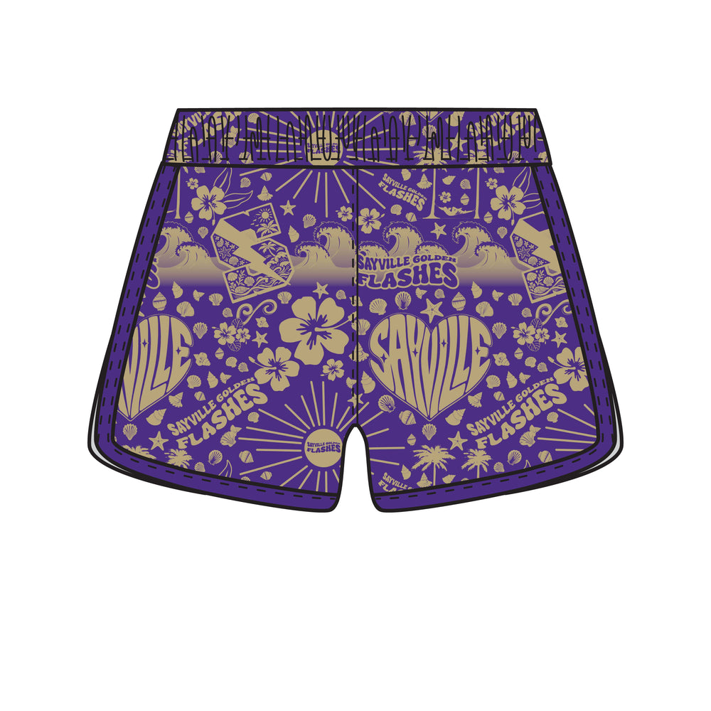 Girls & Womens Sayville Golden Flashes Short