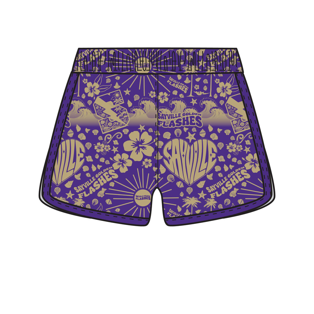 Girls & Womens Sayville Golden Flashes Short