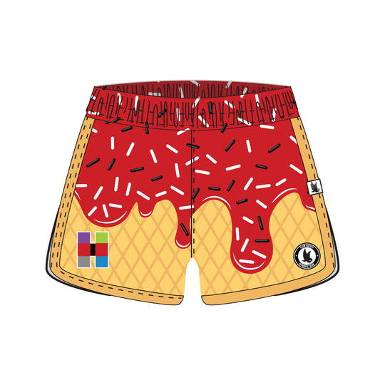 Girls & Womens Hoboken Charter Ice Cream Short