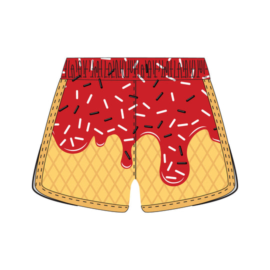 Girls & Womens Hoboken Charter Ice Cream Short