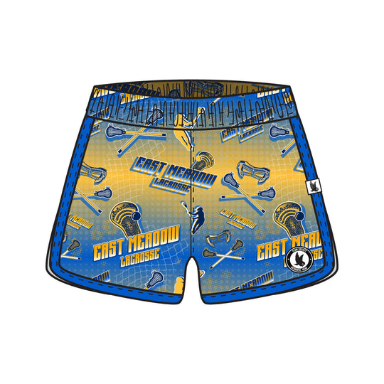 Girls & Womens East Meadow Lacrosse Short