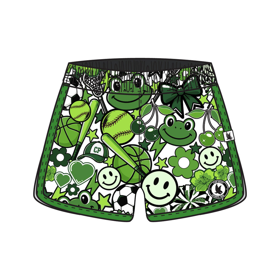 Girls Carle Place Logo Short