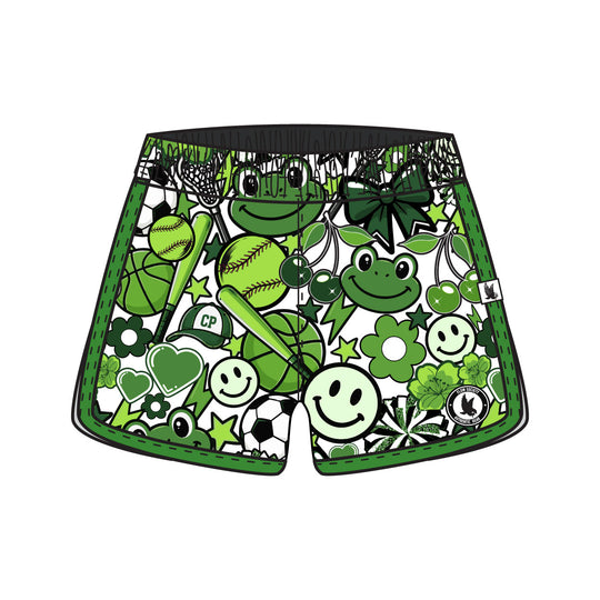 Girls Carle Place Logo Short