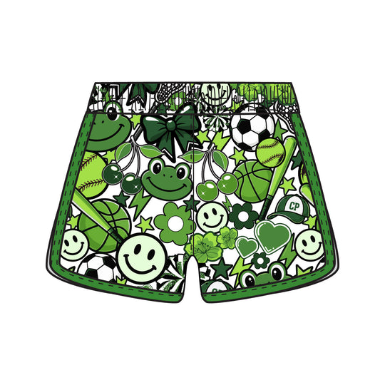 Girls Carle Place Logo Short