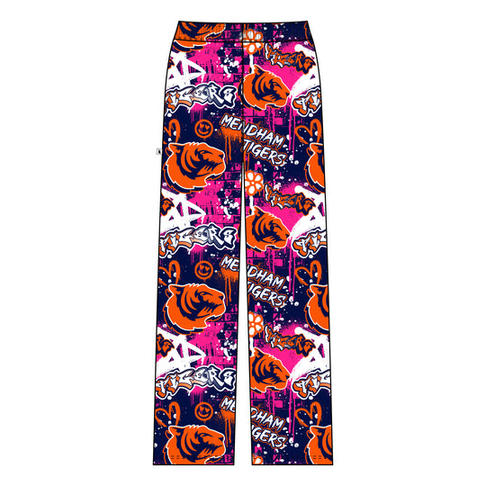 Youth & Adult Mendham Elementary Tigers Graffiti Lounge Pant - 2 color options!