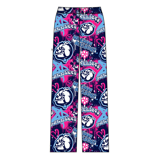 Youth & Adult Mendham Middle School Bulldogs Graffiti Lounge Pant - 2 color options!