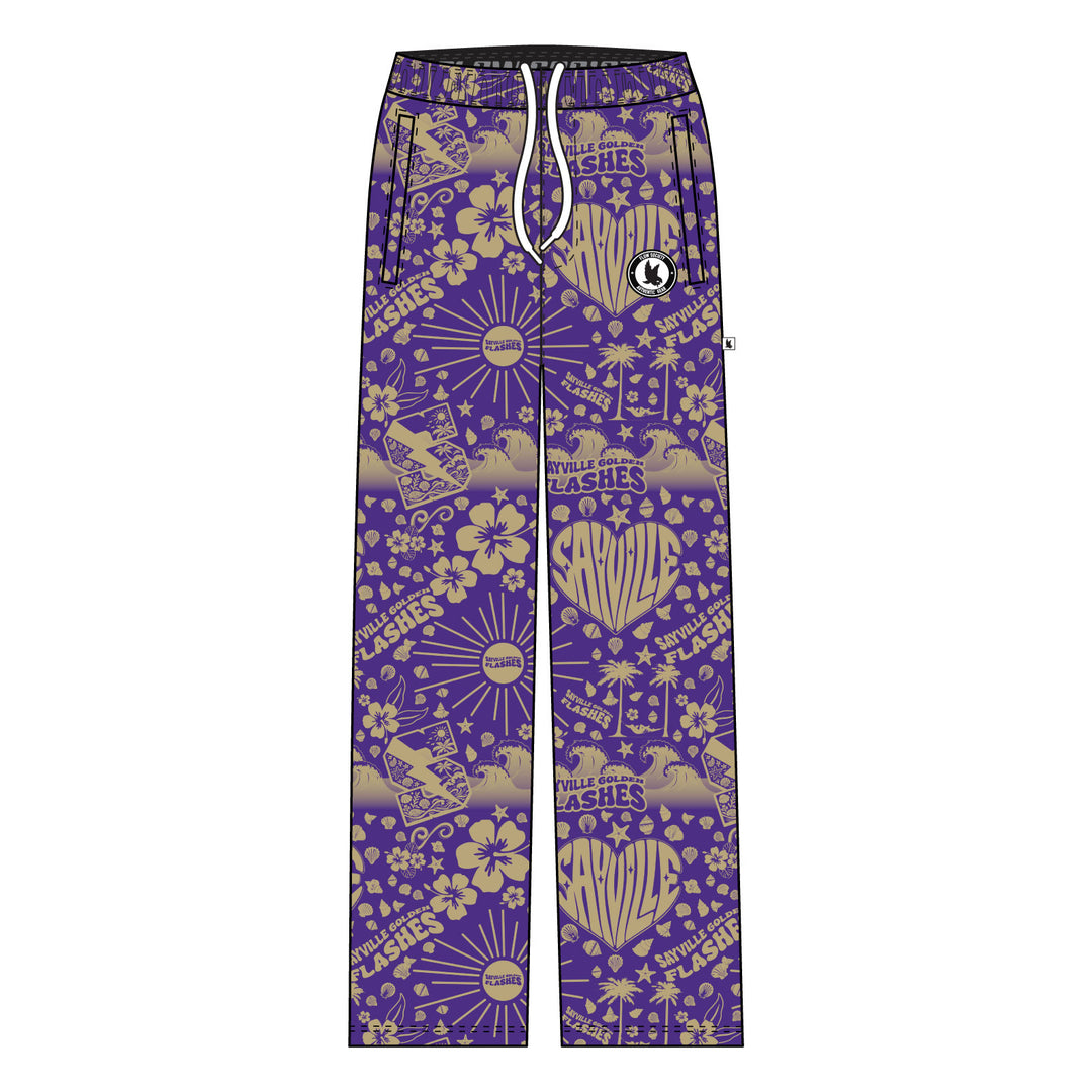 Youth & Adult Sayville Golden Flashes Lounge Pants
