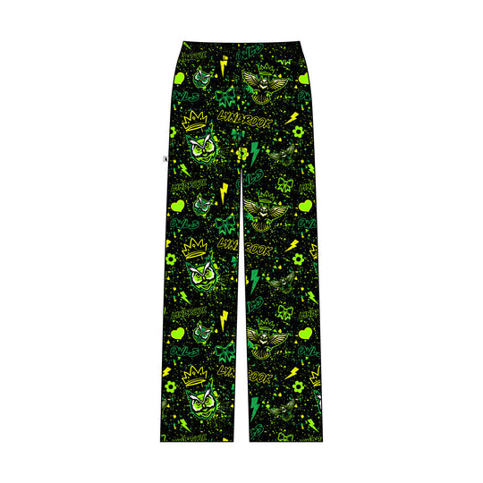 Youth & Adult Lynbrook Owls Splatter Heart Lounge Pant