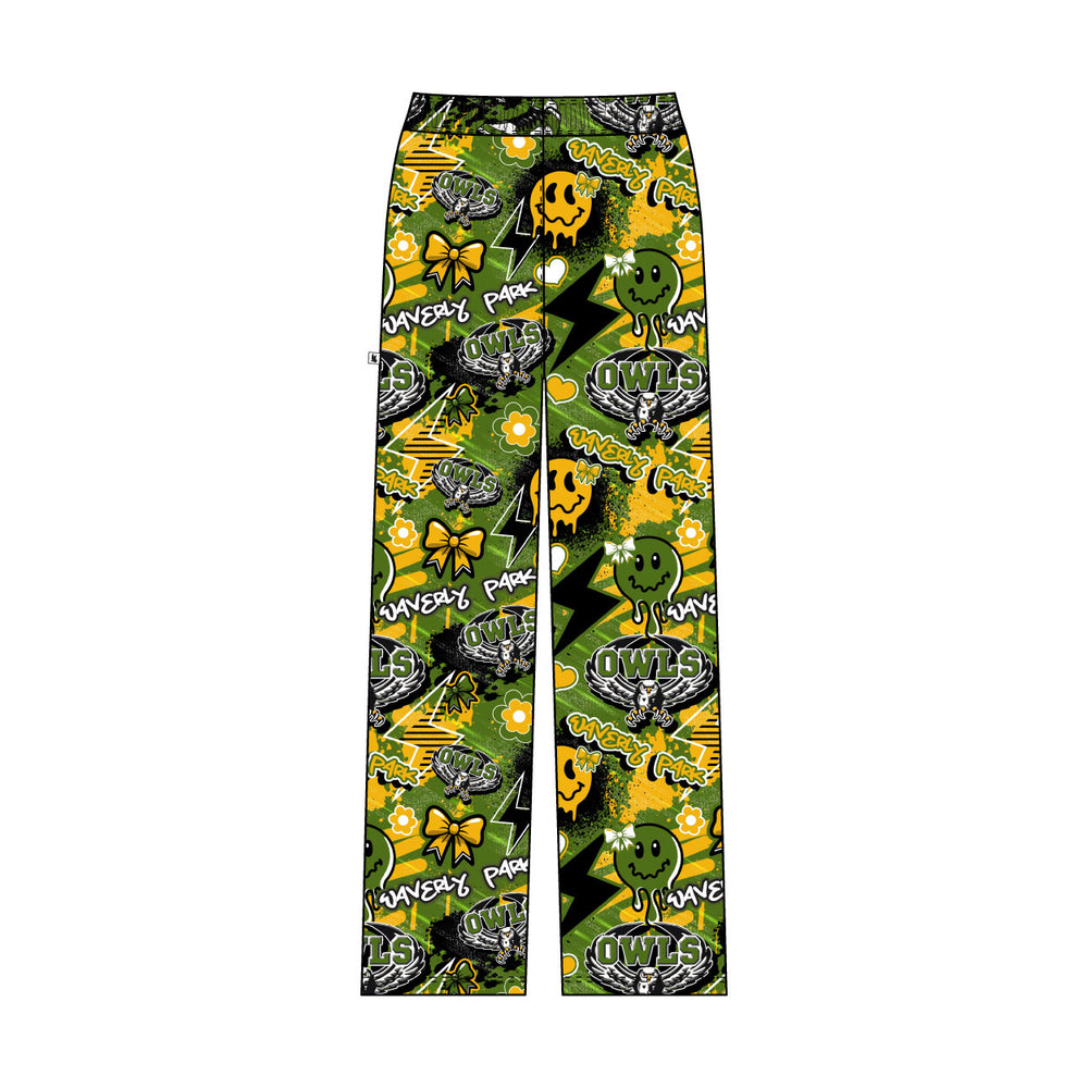Youth & Adult Waverly Park Splatter Heart Lounge Pant