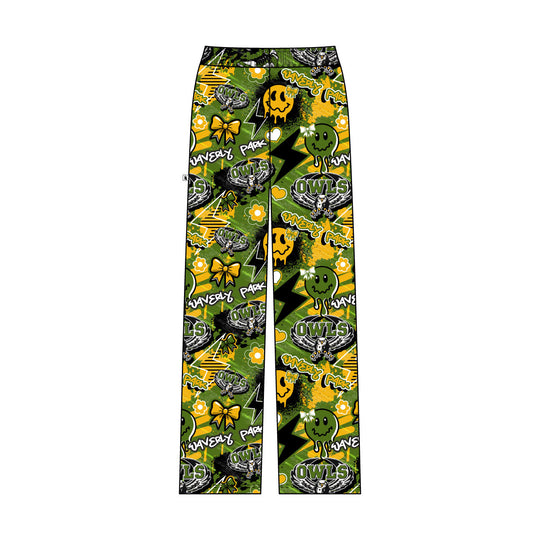 Youth & Adult Waverly Park Splatter Heart Lounge Pant