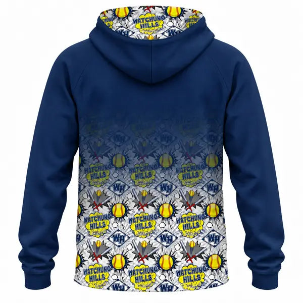 Girls & Womens Watchung Hills Softball Hoodie