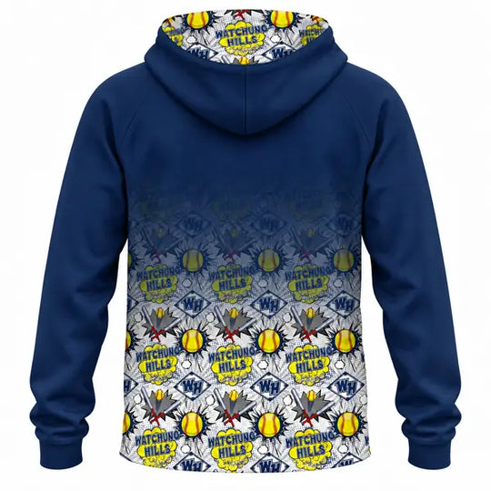 Girls & Womens Watchung Hills Softball Hoodie