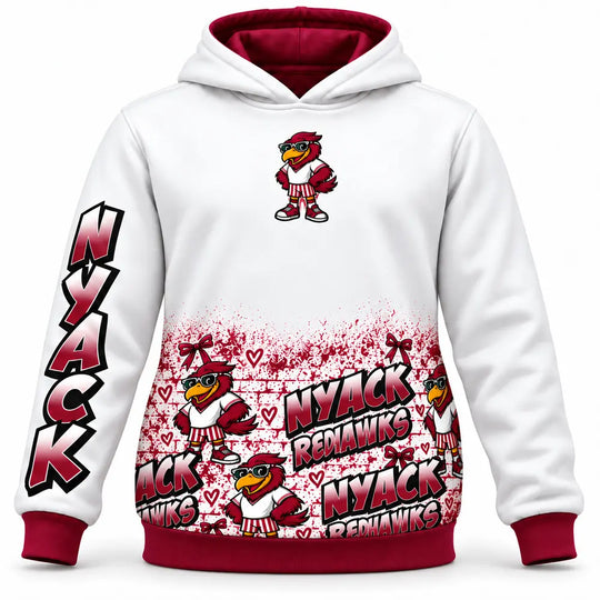 Girls & Womens Nyack Redhawks Hoodie - 2 colors
