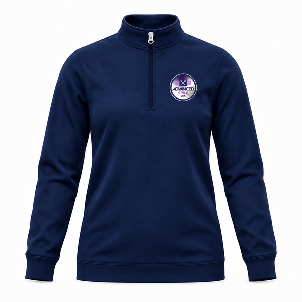 Youth & Adult Advanced Girls USA Quarter Zip - 2 colors