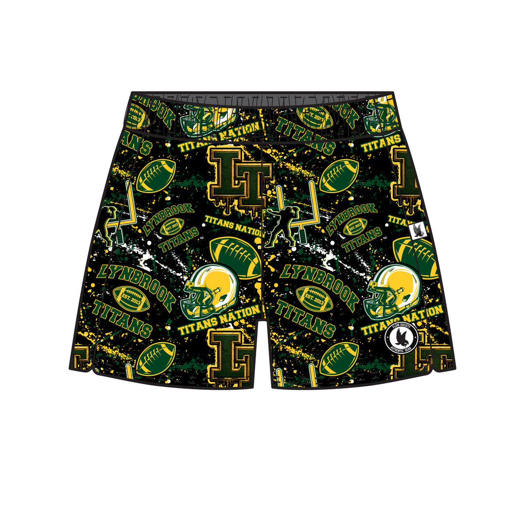 Girls & Womens Lynbrook Titans Football Short