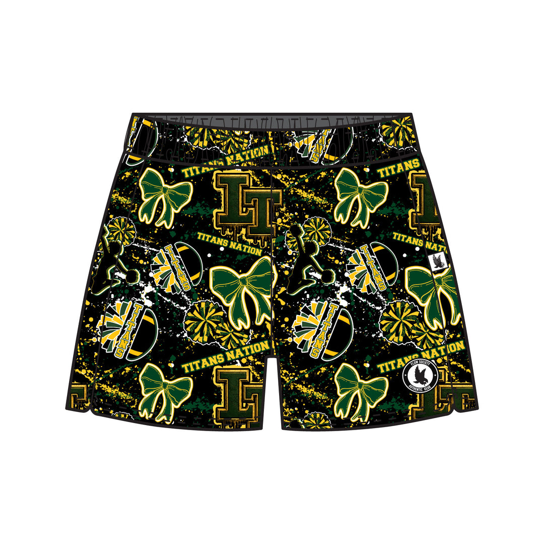 Girls & Womens Lynbrook Titans Cheer Mesh Short