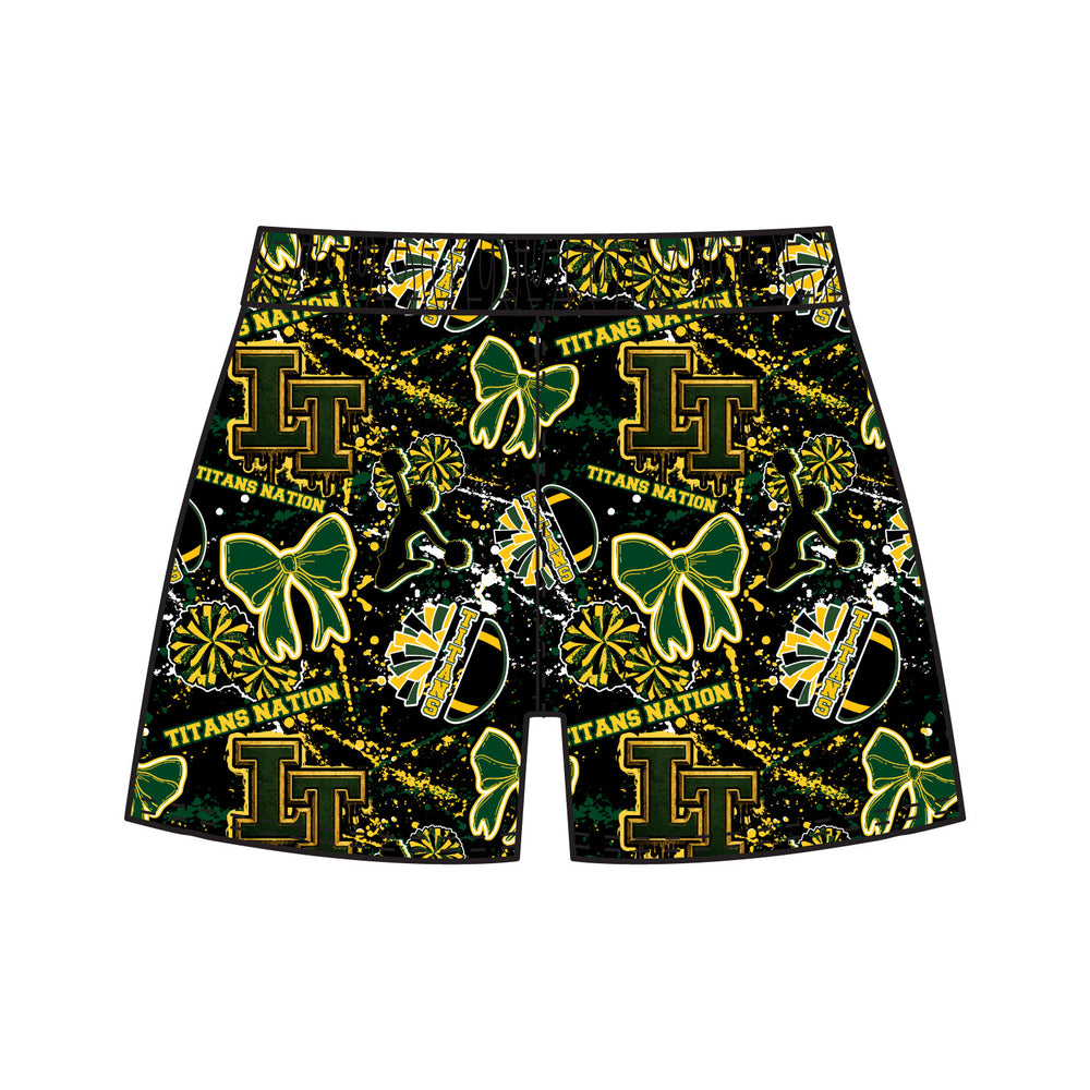 Girls & Womens Lynbrook Titans Cheer Mesh Short
