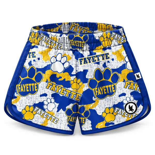 Girls & Womens Fayette Elementary Camo Short