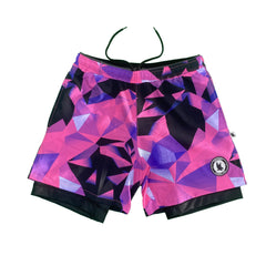 Mens 2-1 Diamond Geo Pink Compression 7