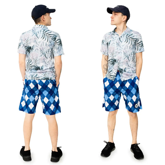 Boys Oceanside Argyle Tennis Short