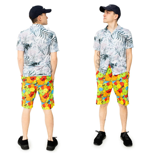 Mens Motley Pickleball Short 9"