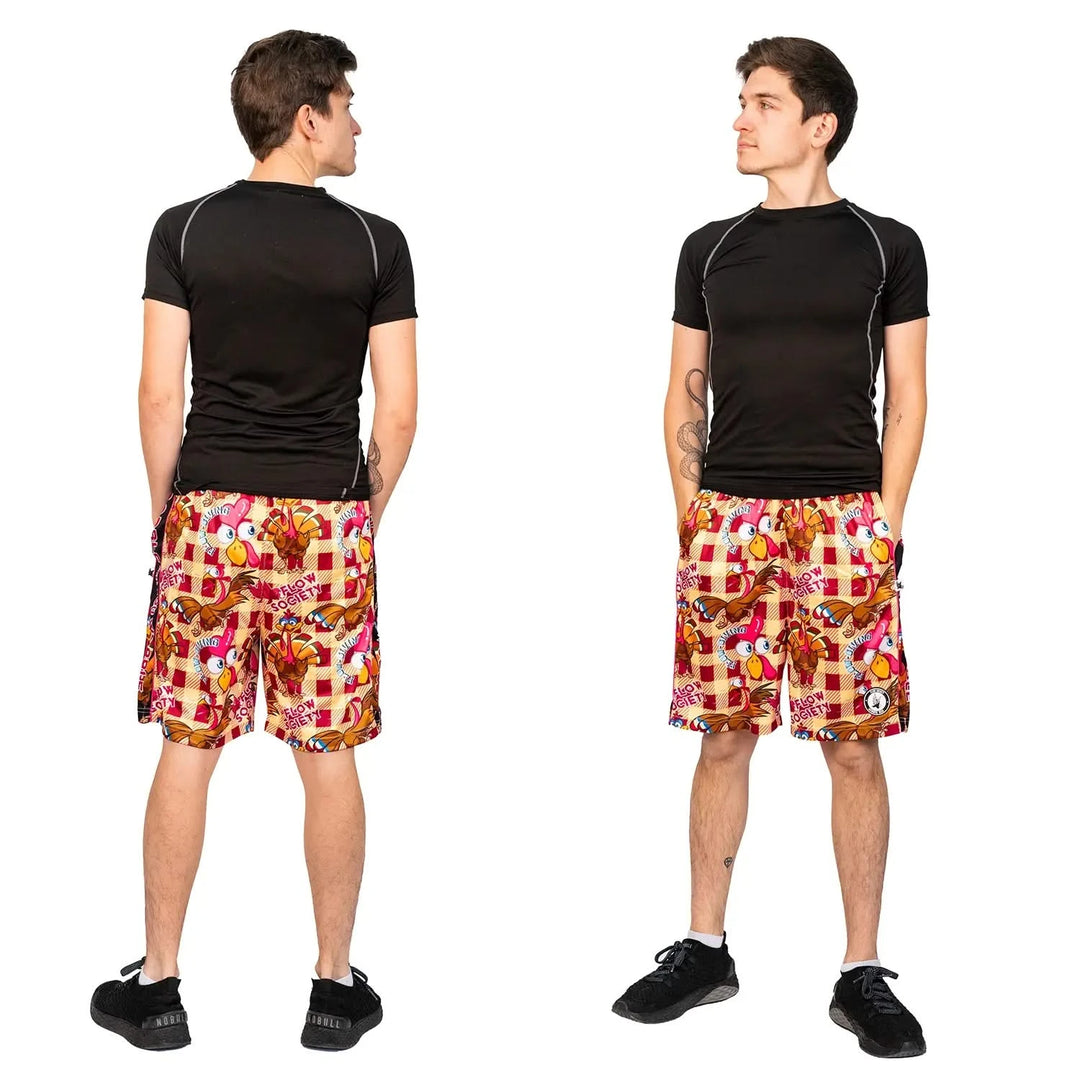 Mens Gobble Til You Wobble Short